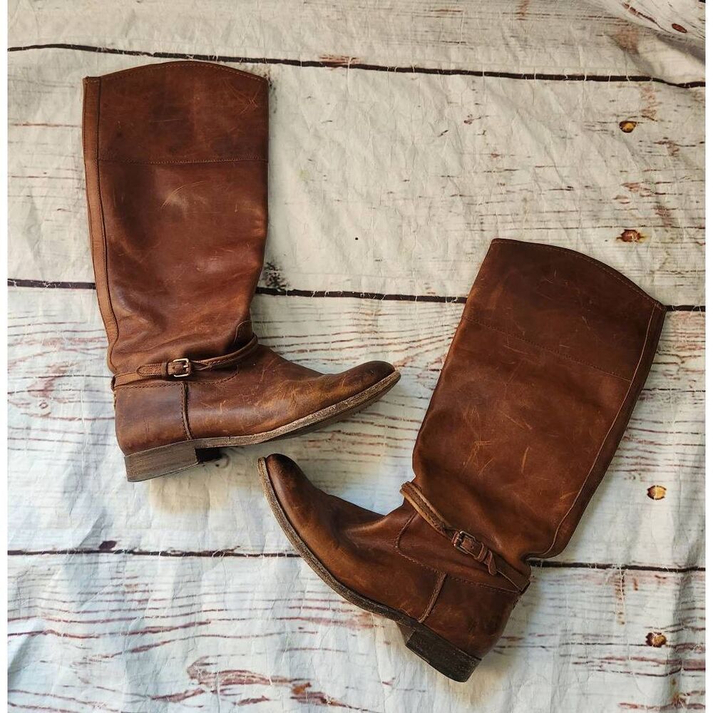 Frye Melissa Seam Tall Riding Boot Size 7.5
